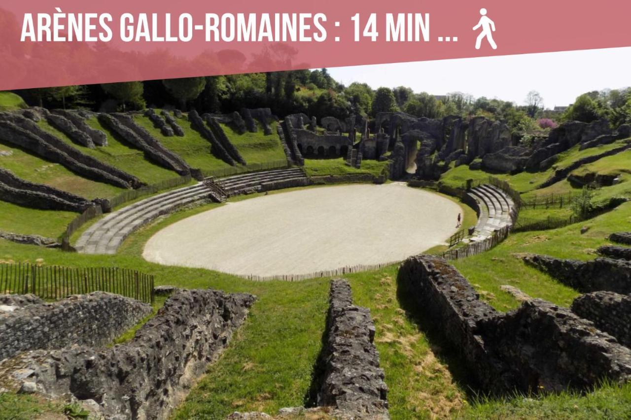 Ღ Le Saintois • Au Coeur De Ville, Spacieux & Wifi サント エクステリア 写真